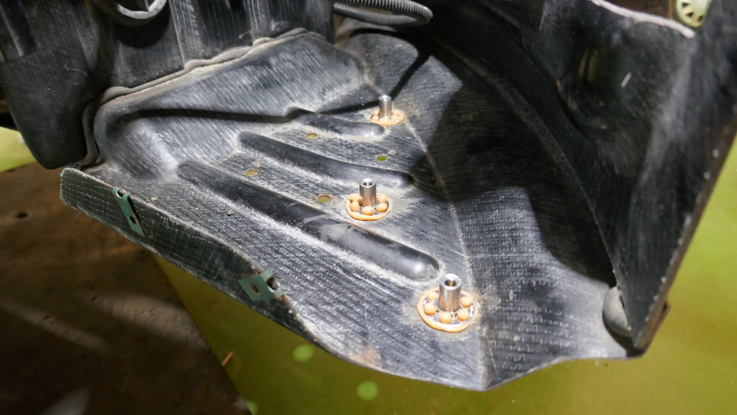 Gen 1 Vanquish Bonded on captive Stainless Nut | AstonSpares - Aston Spares