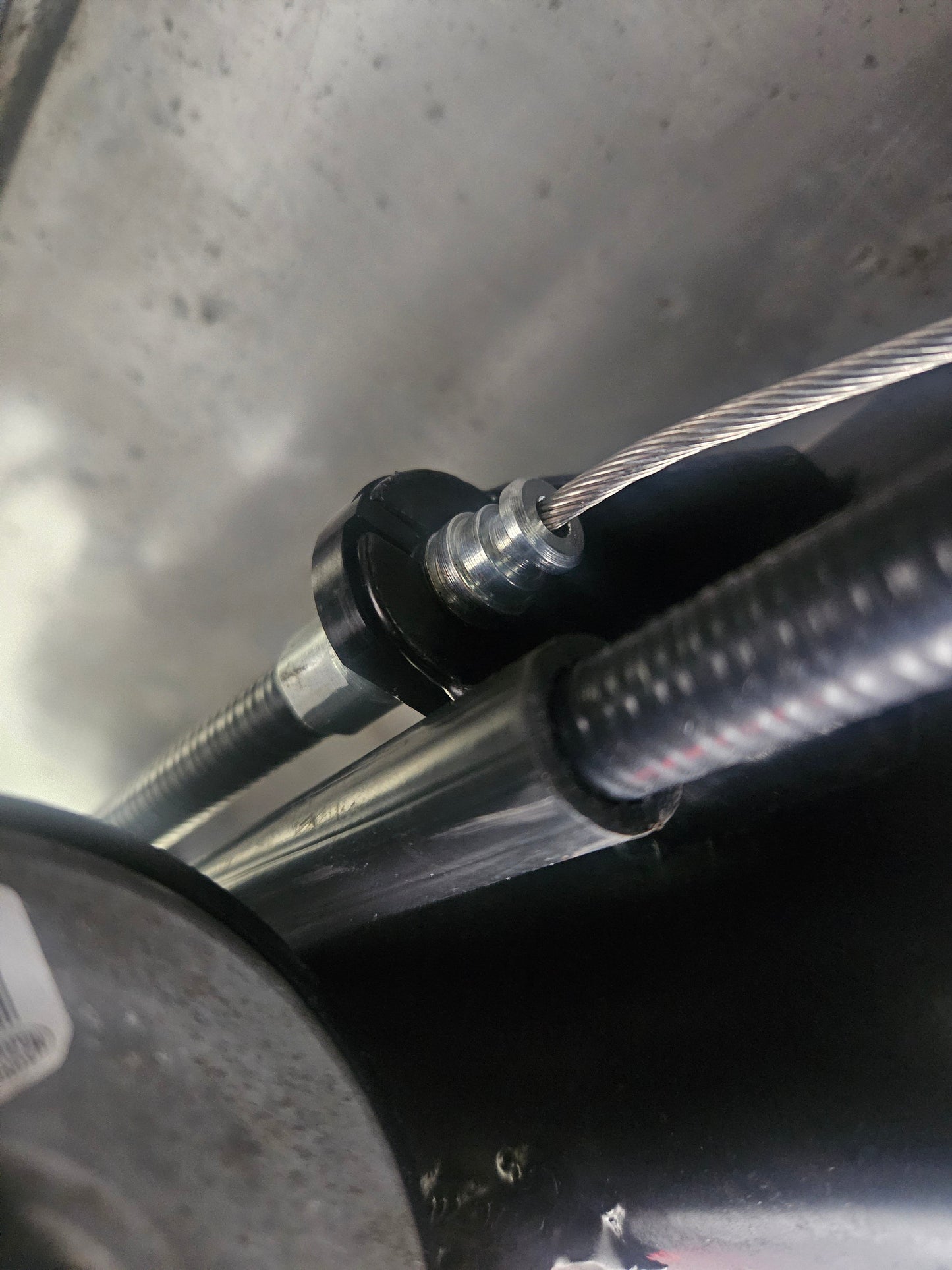 Gen 1 Vanquish Handbrake cable to rear subframe strengthening pieces.| AstonSpares - Aston Spares