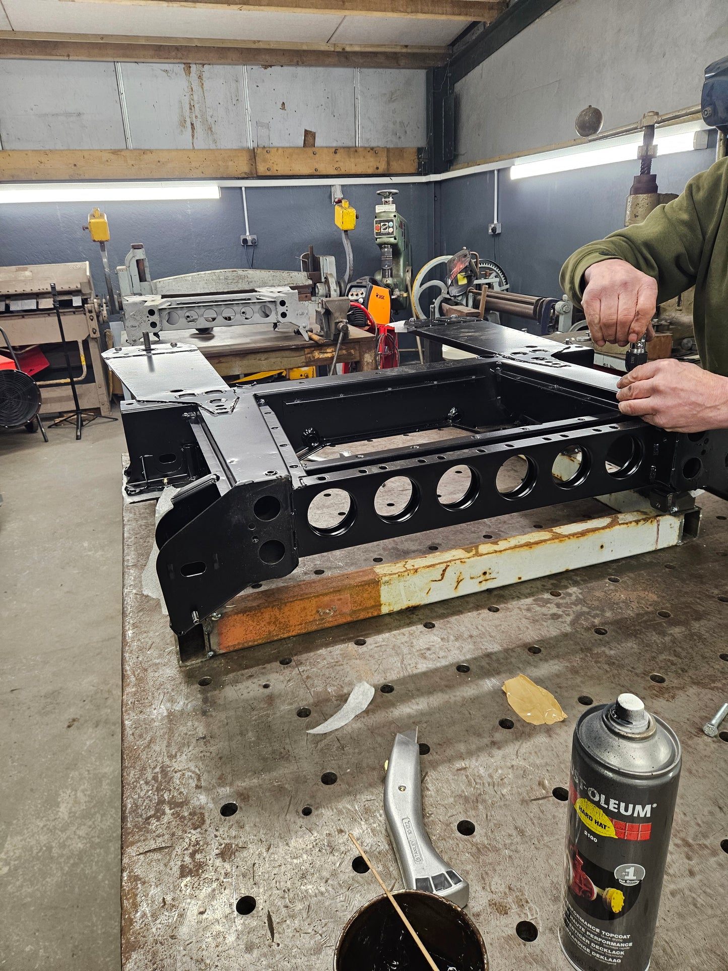 Gen 1 Vanquish Front subframe refurbishment Aston Martin | AstonSpares