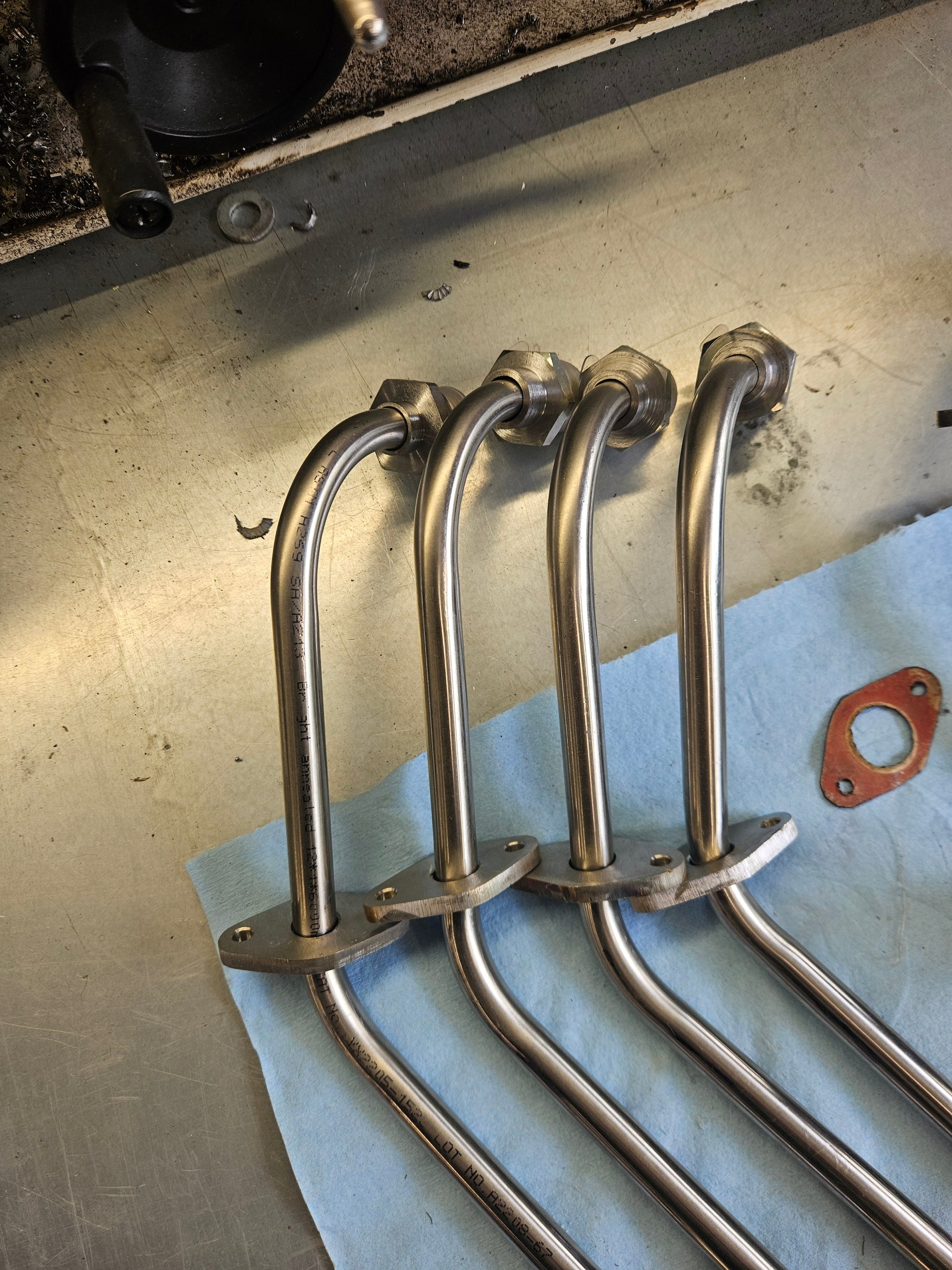 Classic AM V8 stainless steel Fuel pickup pipe - Aston Spares