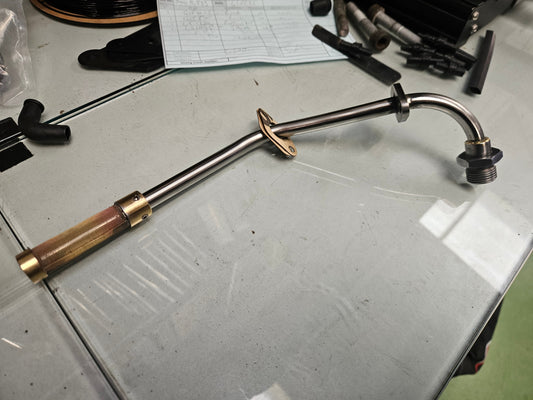 Classic AM V8 stainless steel Fuel pickup pipe - Aston Spares