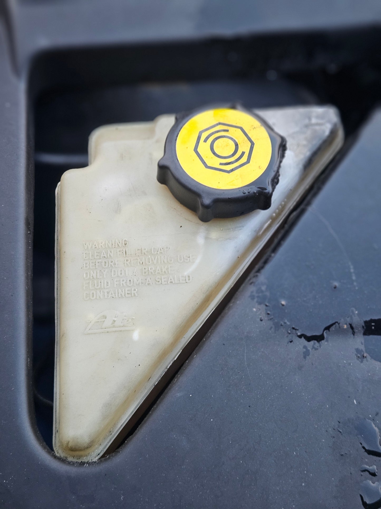 DB7 Vantage Brake fluid reservoir UV protection parasol RHD ONLY | AstonSpares - Aston Spares