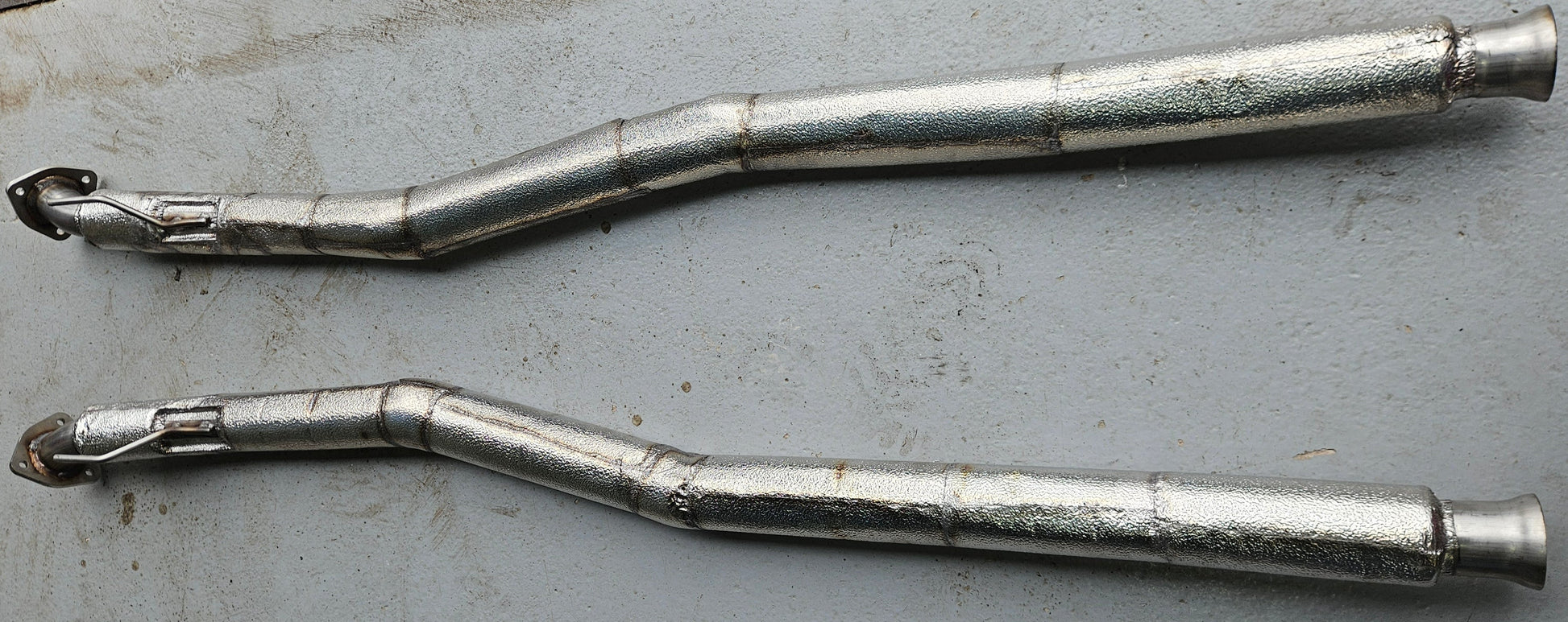 Gen 1 Vanquish Exhaust Intermediate Pipes (Pair) | AstonSpares - Aston Spares