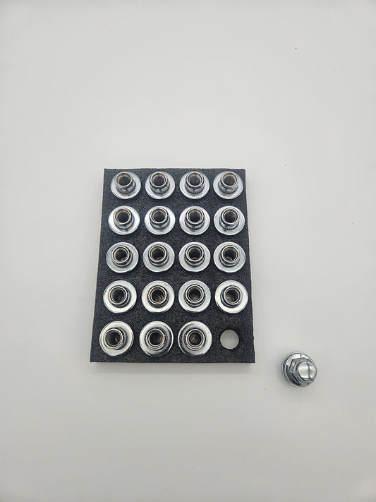 Gen 1 Vanquish non S wheel nuts full set of 20 - Aston Spares