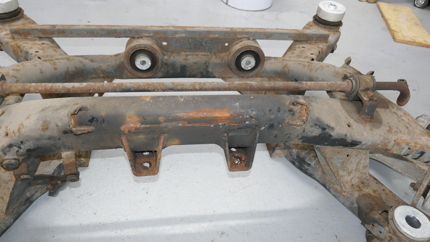 Gen 1 Vanquish Subframe refurbishing service. - Aston Spares