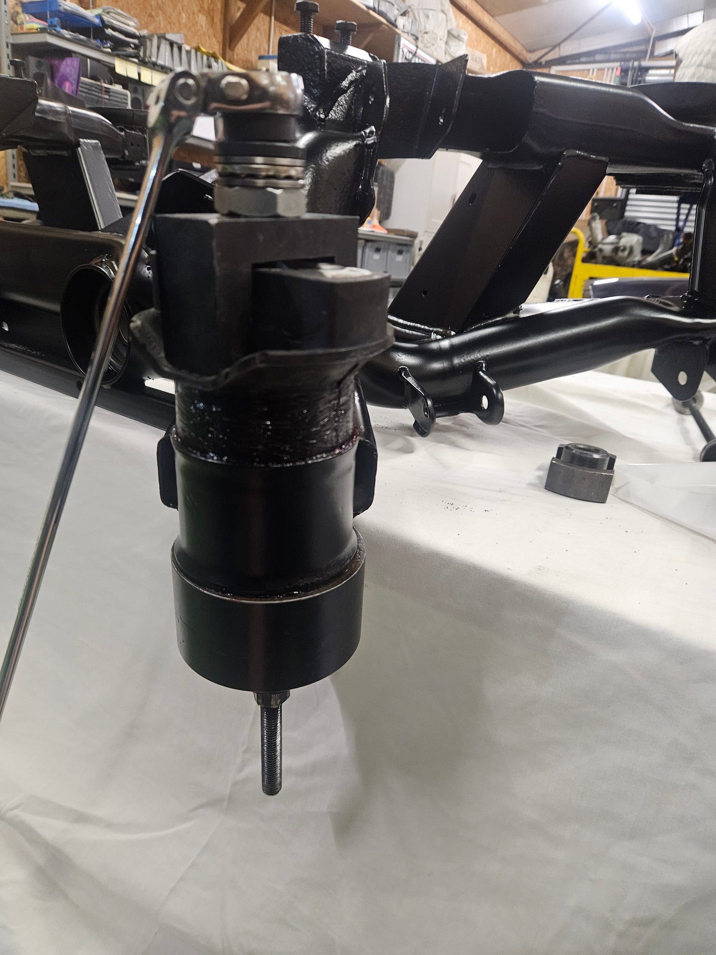 Gen 1 Vanquish Subframe refurbishing service. - Aston Spares