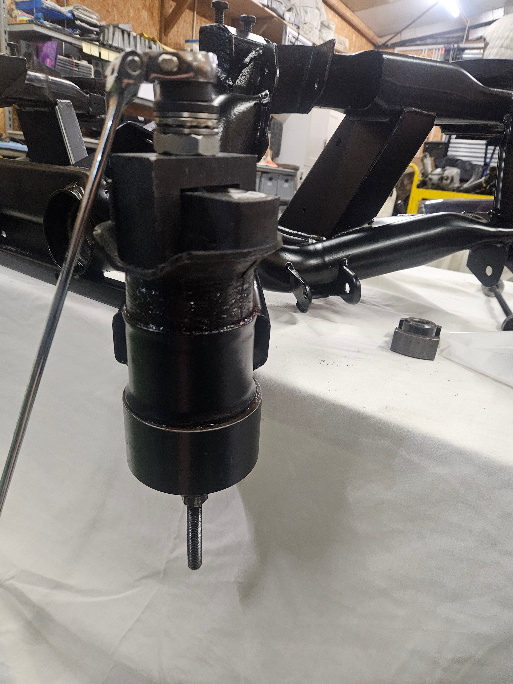 Gen 1 Vanquish Subframe refurbishing service. - Aston Spares